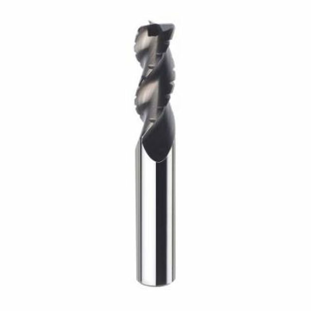 1/4" Dia, 3 Flute, Chip Breaker Corner Radius End Mill - 33452