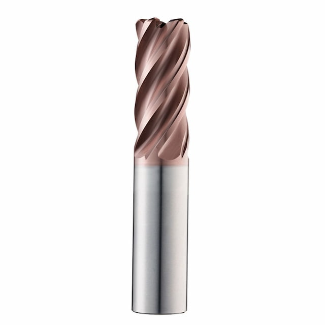 1/2" Dia, 5 Flute, Corner Radius End Mill - 37035