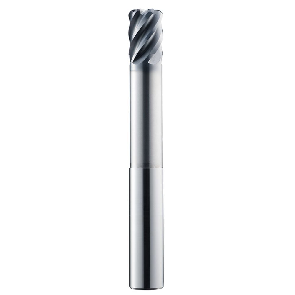 8.00mm Dia, 6 Flute, Corner Radius End Mill - 45190