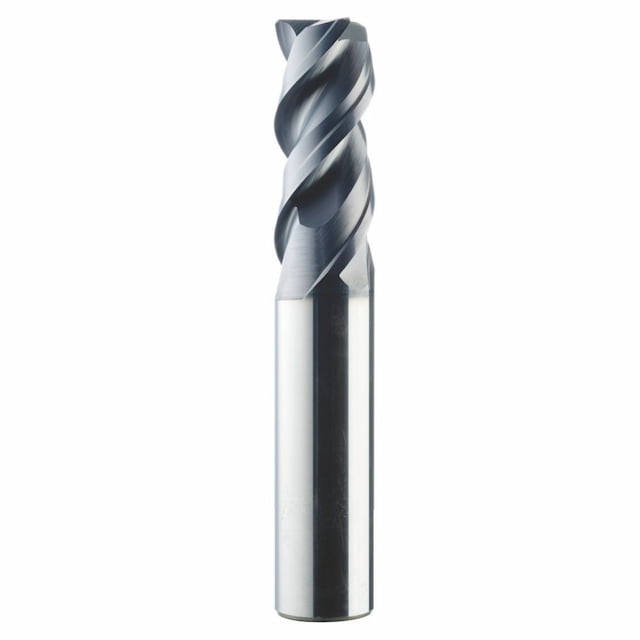 1/2" Dia, 3 Flute, Corner Radius End Mill - 33351