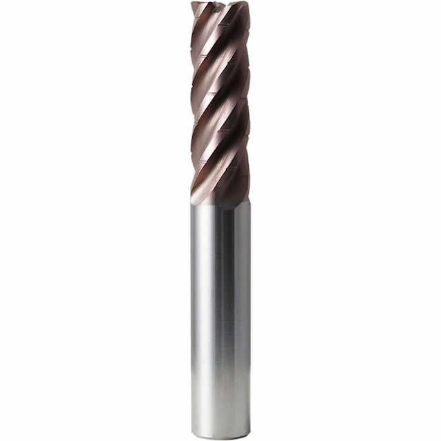 5/16" Dia, 5 Flute, Chip Breaker Corner Radius End Mill - 37461